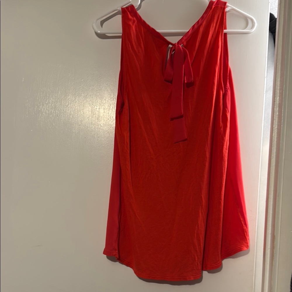 Express Ruffled Sleeveless Top - Picture 3 of 4